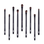 Load image into Gallery viewer, MyDestiny 9pcs professional Natural pony hair makeup brushes set
