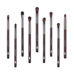 Load image into Gallery viewer, MyDestiny 9pcs professional Natural pony hair makeup brushes set

