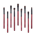 Load image into Gallery viewer, MyDestiny 9pcs professional Natural pony hair makeup brushes set
