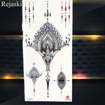 Load image into Gallery viewer, Purple Rose Jewelry Water Transfer Tattoo Stickers Women
