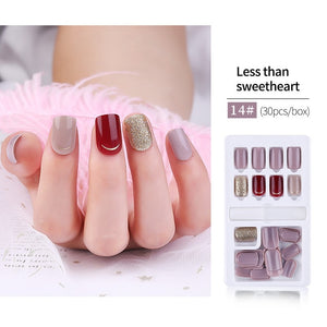 2020 Hot 30pcs detachable False Nail Artificial Tips Set