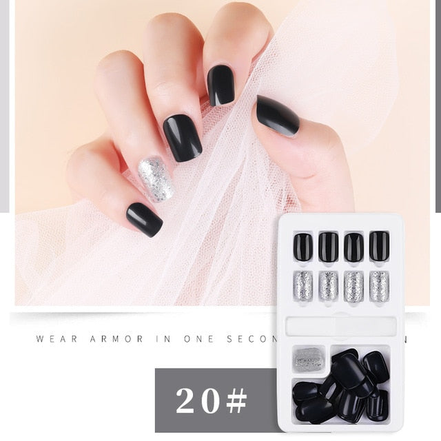 2020 Hot 30pcs detachable False Nail Artificial Tips Set