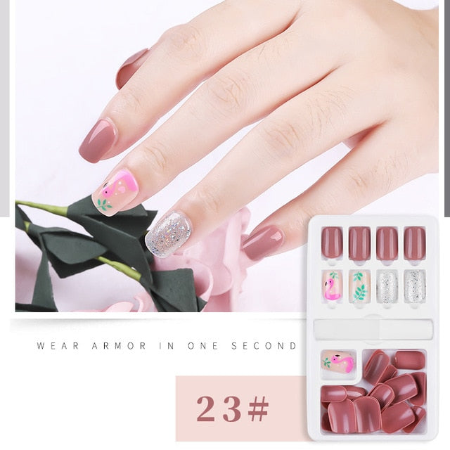 2020 Hot 30pcs detachable False Nail Artificial Tips Set