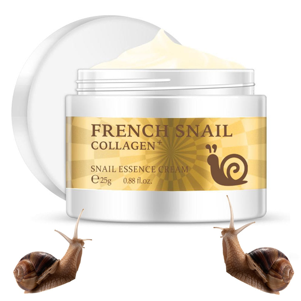 Snail Face Cream Hyaluronic Acid Moisturizer Anti Wrinkle Anti Aging Nourishing Serum