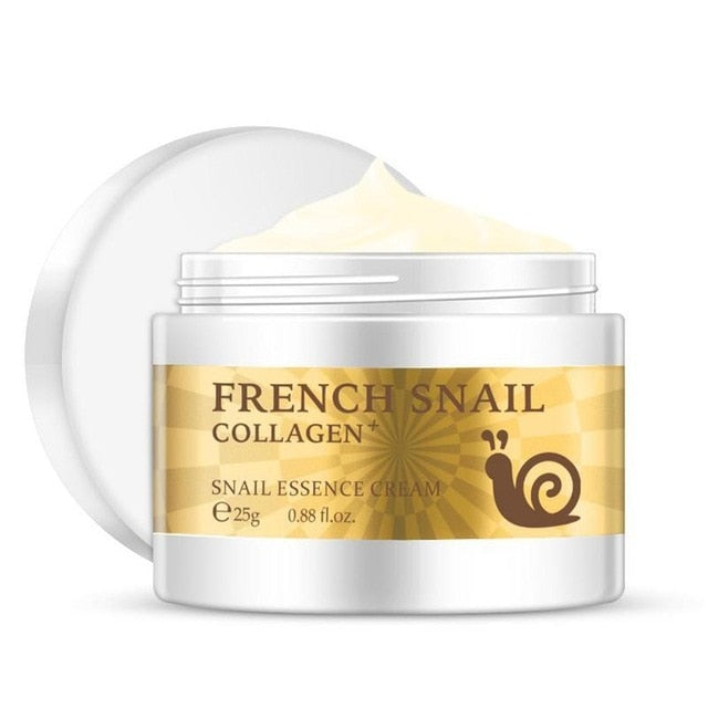 Snail Face Cream Hyaluronic Acid Moisturizer Anti Wrinkle Anti Aging Nourishing Serum