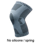 Load image into Gallery viewer, 1 pcs Knee Patella Protector Brace Silicone Spring Knee Pad
