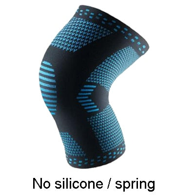 1 pcs Knee Patella Protector Brace Silicone Spring Knee Pad