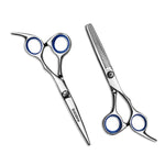 Load image into Gallery viewer, Brainbow 6 inch Cutting Thinning  Styling Tool Hair Scissors Stainless
