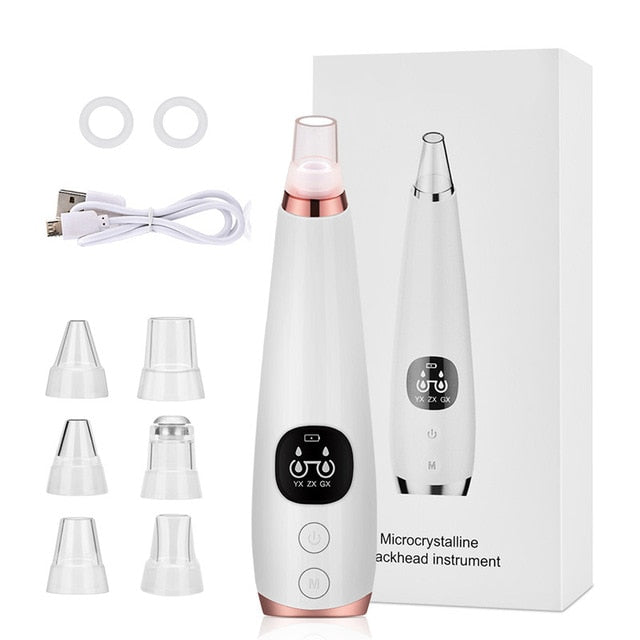 Electric Blackheads Pore Remover Face Nose Vaccum