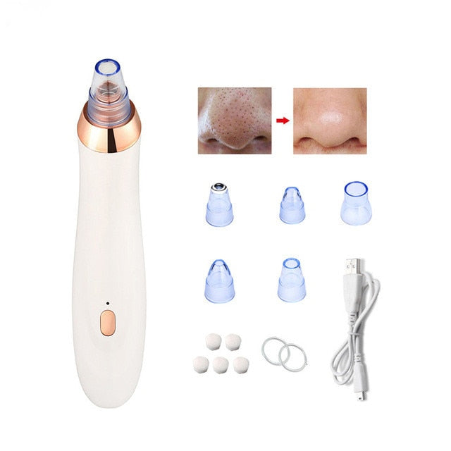 Electric Blackheads Pore Remover Face Nose Vaccum