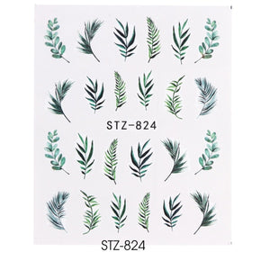 1pcs Water Nail Decal and Sticker