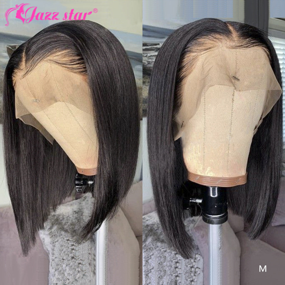 Brazilian Wig Straight Short Bob Lace Front Wigs 13x4 Lace Front Human Hair Wigs