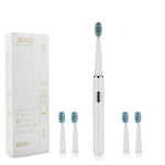 Load image into Gallery viewer, Electric Toothbrush Rechargeable buy one get one free Sonic Toothbrush 4 Mode Travel Toothbrush with 3 Brush Head Gift
