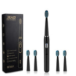 Load image into Gallery viewer, Electric Toothbrush Rechargeable buy one get one free Sonic Toothbrush 4 Mode Travel Toothbrush with 3 Brush Head Gift
