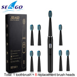 Load image into Gallery viewer, Electric Toothbrush Rechargeable buy one get one free Sonic Toothbrush 4 Mode Travel Toothbrush with 3 Brush Head Gift
