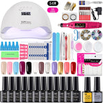 Load image into Gallery viewer, Nail Set UV LED Lamp Dryer With 18/12/10pcs Nail Gel Polish Kit Soak Off Manicure Tools Set electric Nail drill For Nail Tools
