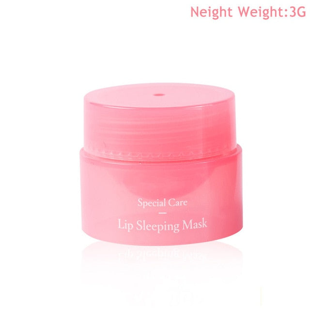 Sleeping Mask Night Sleep Maintenance Moistened Lip Balm