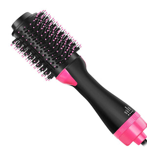 One Step Hair Dryer & Volumizer Salon Hot Air Paddle Styling Brush electric Iron