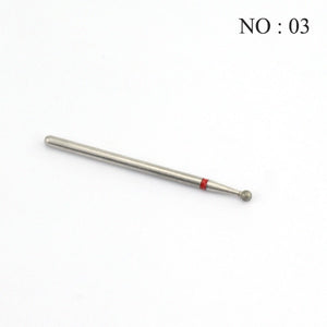 1pcs Diamond Milling Cutters for Manicure Nail Drill Machine Pedicure Accessory