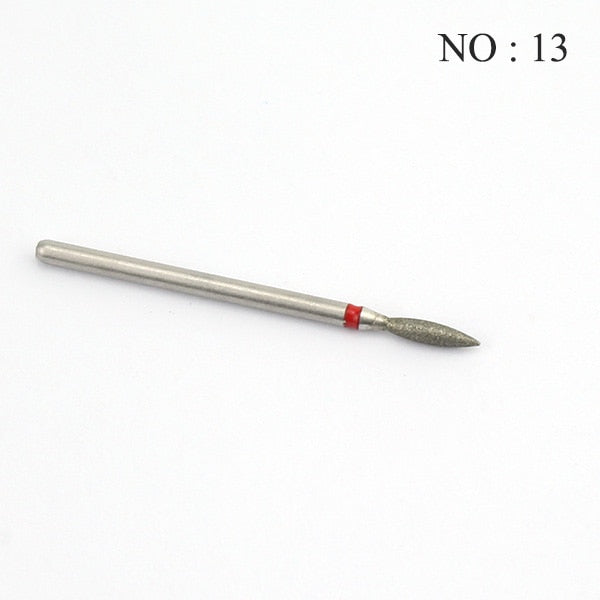 1pcs Diamond Milling Cutters for Manicure Nail Drill Machine Pedicure Accessory