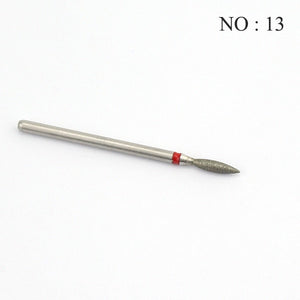 1pcs Diamond Milling Cutters for Manicure Nail Drill Machine Pedicure Accessory