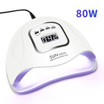 Load image into Gallery viewer, LED Nail Lamp for Manicure 80/54W Nail Dryer Machine UV Lamp
