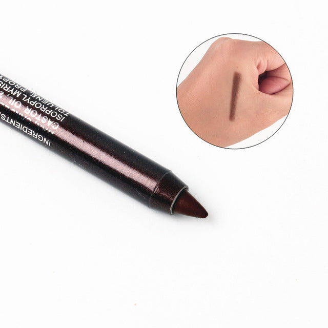 1PC Fashion Women Long-lasting Eye Liner Pencil Pigment White Color Waterproof