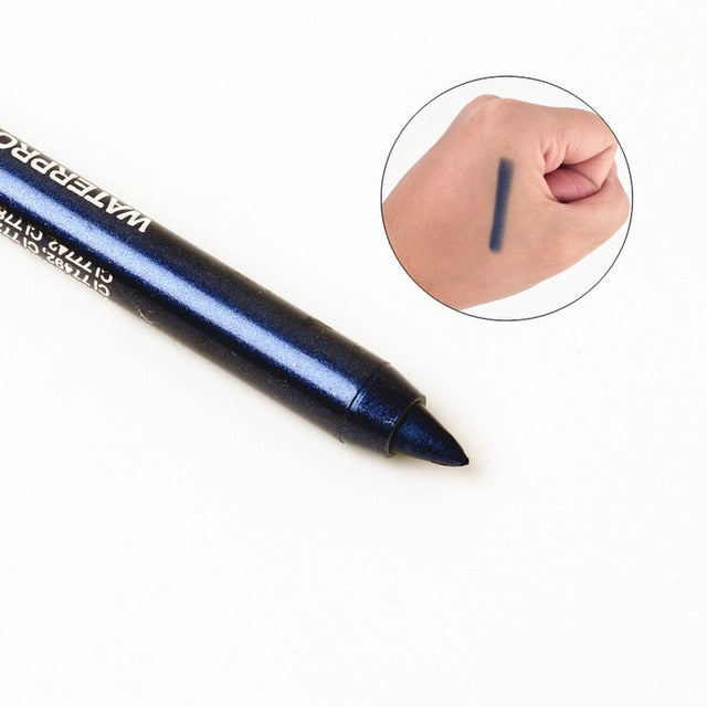 1PC Fashion Women Long-lasting Eye Liner Pencil Pigment White Color Waterproof