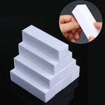 Load image into Gallery viewer, White Nail Art Buffers Sanding Block Buffing Grinding
