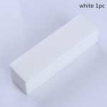 Load image into Gallery viewer, White Nail Art Buffers Sanding Block Buffing Grinding
