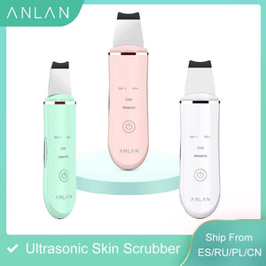 ANLAN Ultrasonic Skin Scrubber Deep Face Cleaning Machine