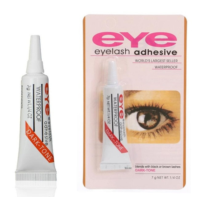 2019 Eyelash Glue Clear-white/Dark-black Waterproof