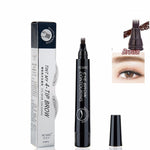 Load image into Gallery viewer, 4 Colors Microblading Eyebrow Tattoo Pen with 4 Micro Tips Sketch Makeup Brow Pencil
