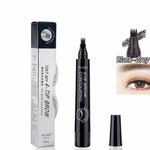 Load image into Gallery viewer, 4 Colors Microblading Eyebrow Tattoo Pen with 4 Micro Tips Sketch Makeup Brow Pencil
