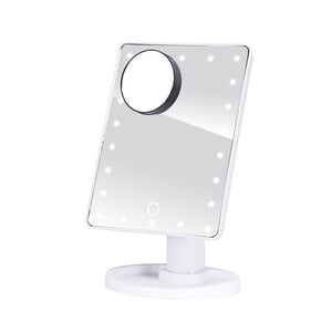 LED Makeup Mirror Illuminated Mirror- Light 16/22 Touch Screen