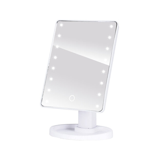 LED Makeup Mirror Illuminated Mirror- Light 16/22 Touch Screen