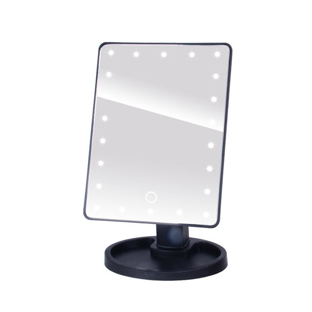 LED Makeup Mirror Illuminated Mirror- Light 16/22 Touch Screen