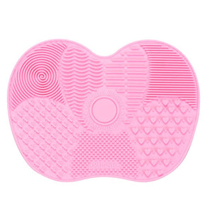 Foundation Makeup Brush Scrubber Board Silicone Makeup Brush Cleaner Pad