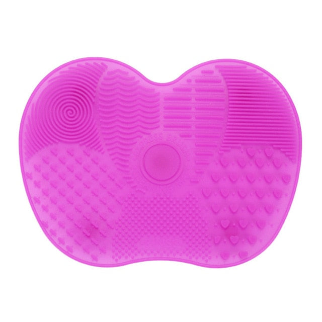 Foundation Makeup Brush Scrubber Board Silicone Makeup Brush Cleaner Pad