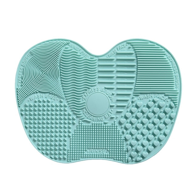 Foundation Makeup Brush Scrubber Board Silicone Makeup Brush Cleaner Pad