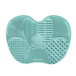 Load image into Gallery viewer, Foundation Makeup Brush Scrubber Board Silicone Makeup Brush Cleaner Pad
