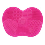 Load image into Gallery viewer, Foundation Makeup Brush Scrubber Board Silicone Makeup Brush Cleaner Pad
