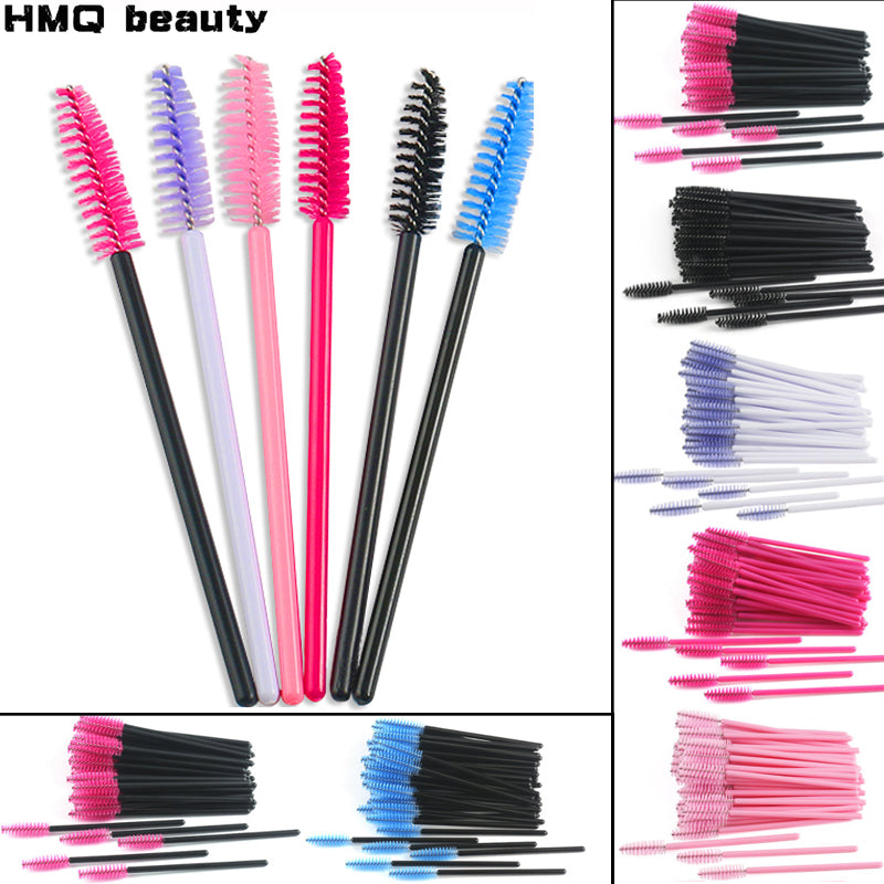 Eyelash Extension Disposable Eyebrow brush Set makeup tools