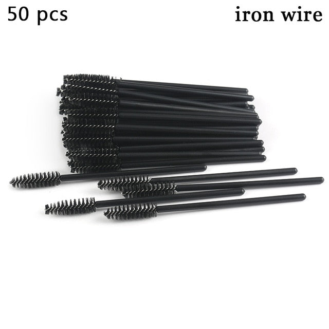 Eyelash Extension Disposable Eyebrow brush Set makeup tools