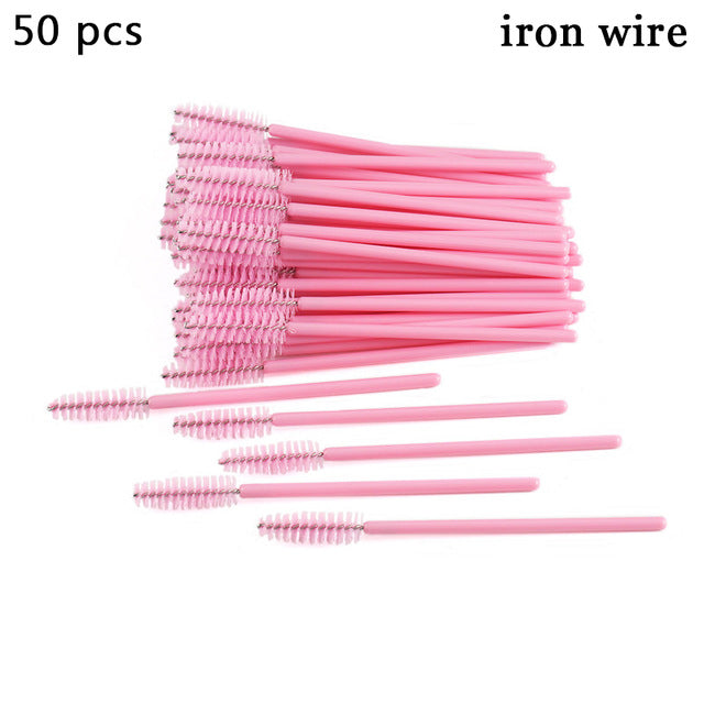 Eyelash Extension Disposable Eyebrow brush Set makeup tools