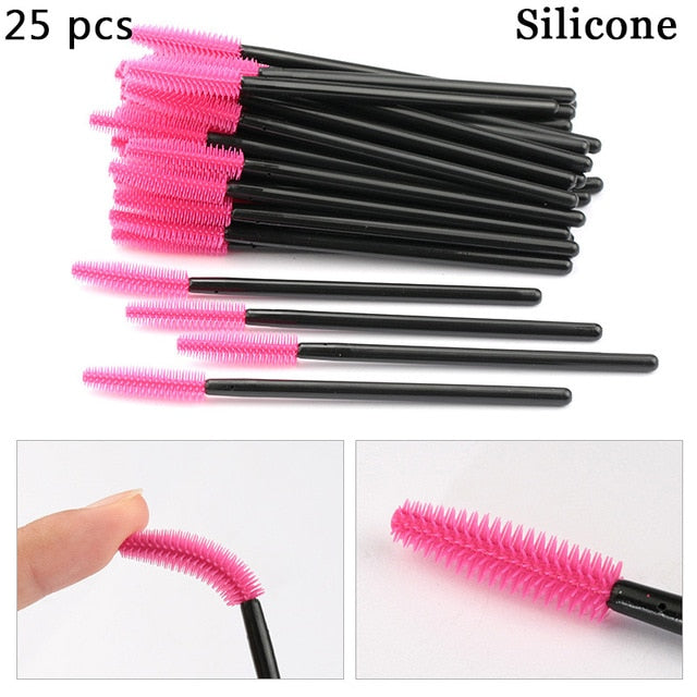 Eyelash Extension Disposable Eyebrow brush Set makeup tools