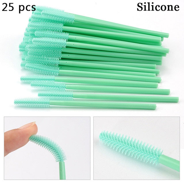 Eyelash Extension Disposable Eyebrow brush Set makeup tools