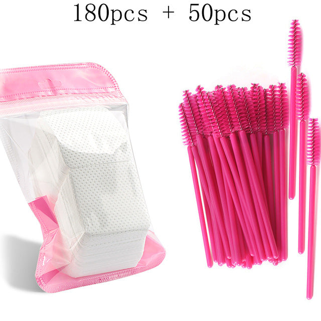 Eyelash Extension Disposable Eyebrow brush Set makeup tools