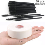 Load image into Gallery viewer, Eyelash Extension Disposable Eyebrow brush Set makeup tools
