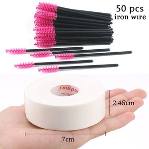 Eyelash Extension Disposable Eyebrow brush Set makeup tools